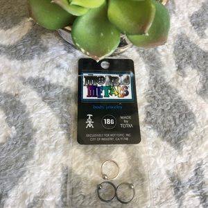 Hot Topic 18G by TOTM Morbid Metals Septum Nose Pi